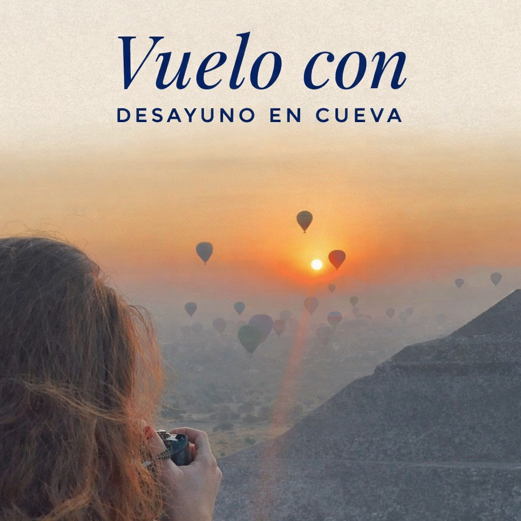 Amanecer en Teotihuacán con globos